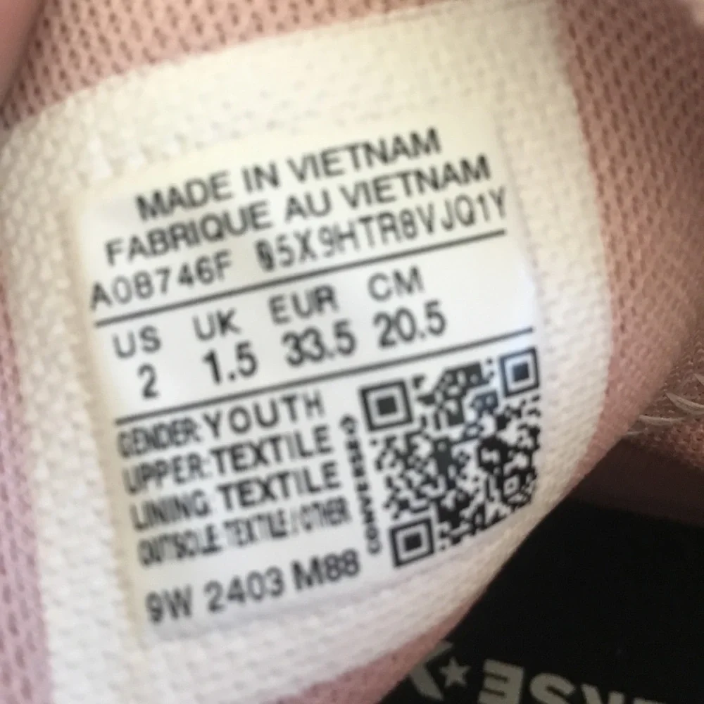 Converse Platform High Top Sneakers - Blush Pink & White